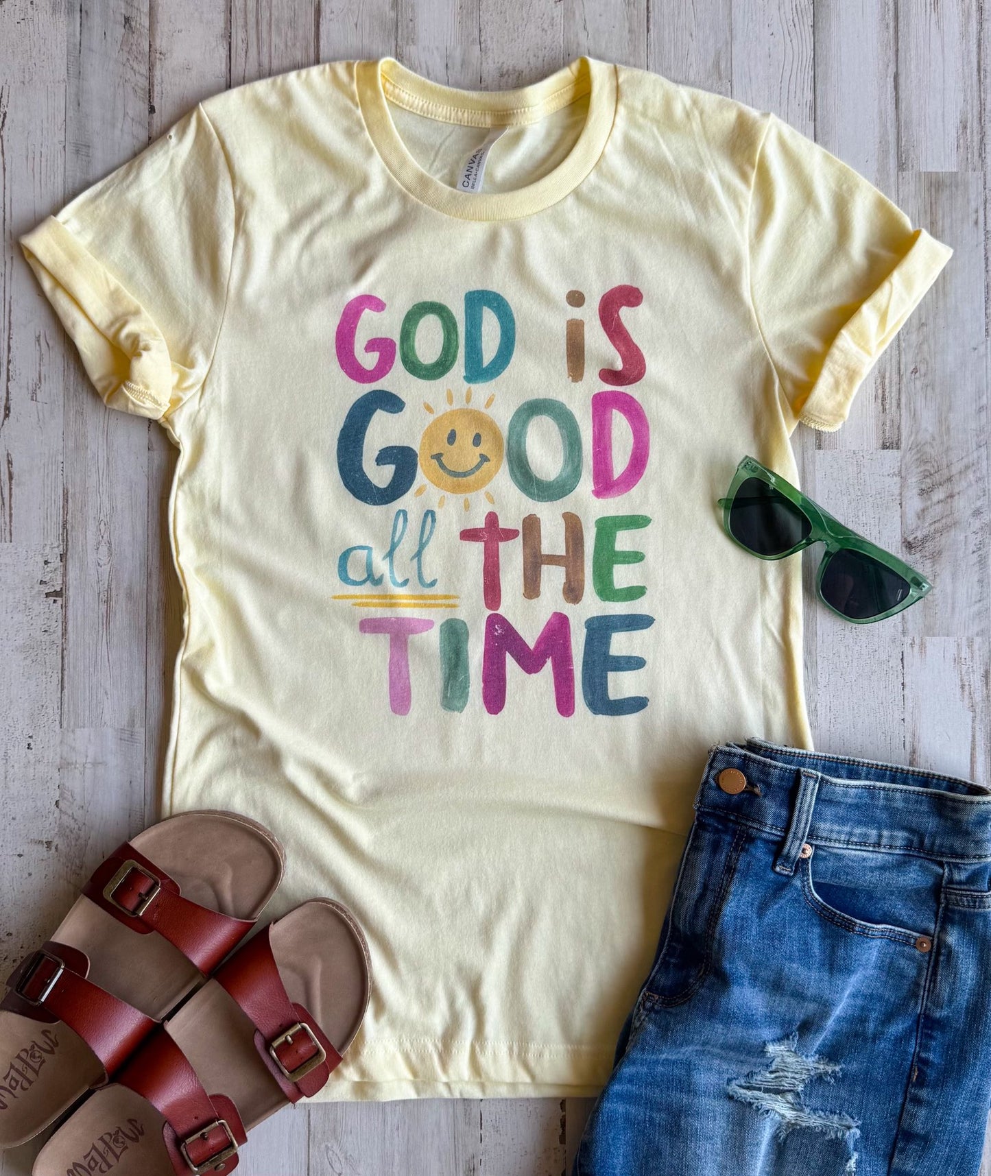 God is Good All The Time Tee (3 Colors!)