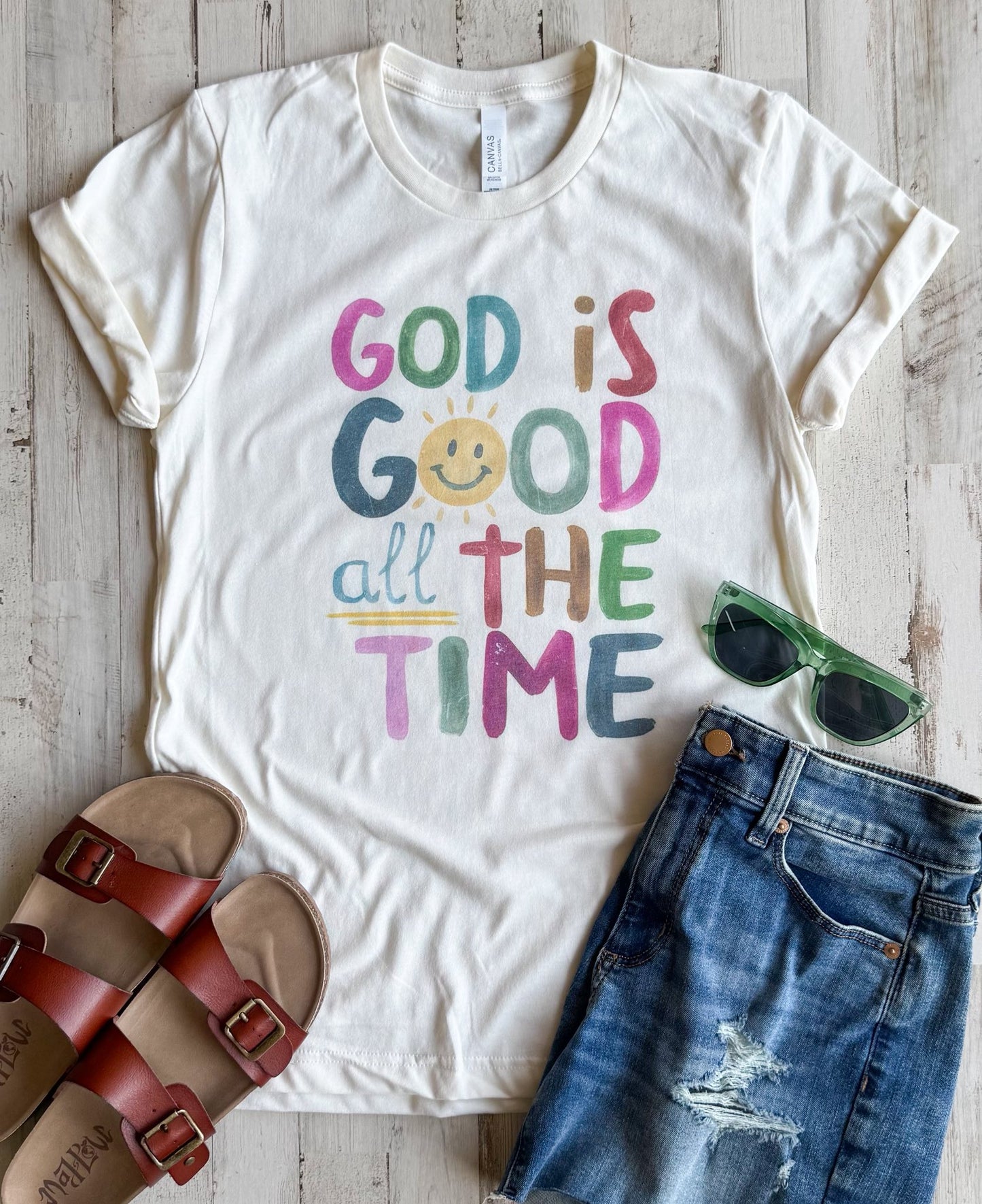God is Good All The Time Tee (3 Colors!)