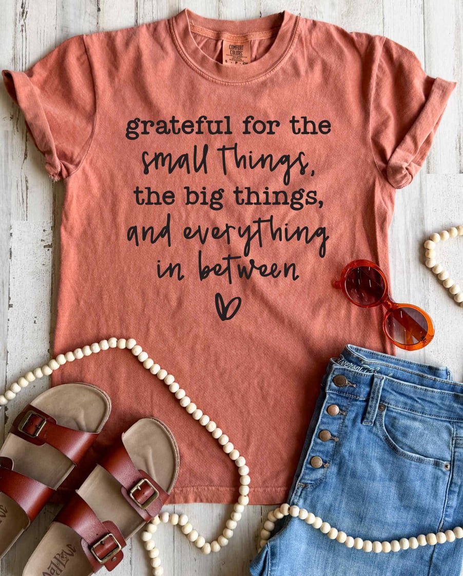 Grateful For Comfort Colors Tee (4 Colors!)