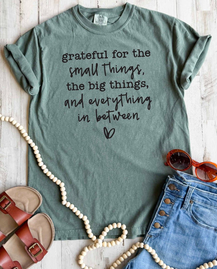 Grateful For Comfort Colors Tee (4 Colors!)
