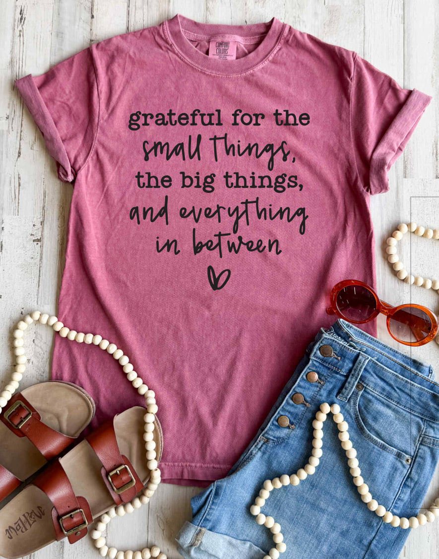 Grateful For Comfort Colors Tee (4 Colors!)