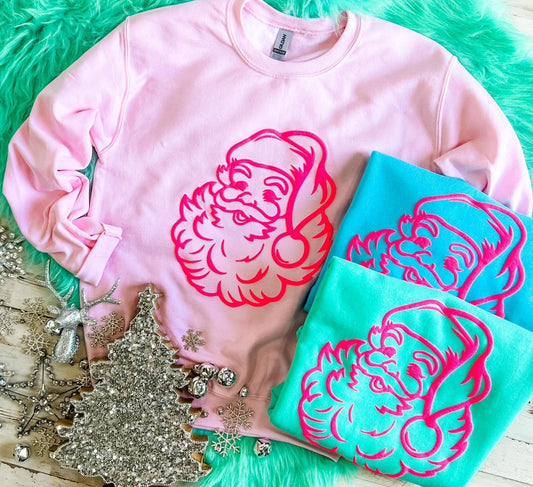 OG Santa (Puff Ink) Sweatshirts