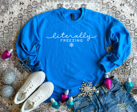 Literally Freezing Sweatshirt