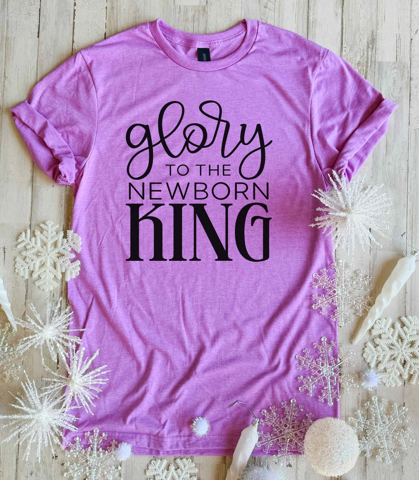 Glory To The Newborn King Tee